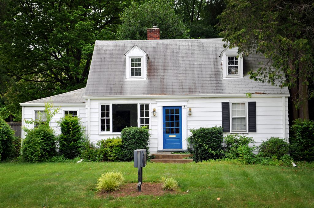 black stains on roof