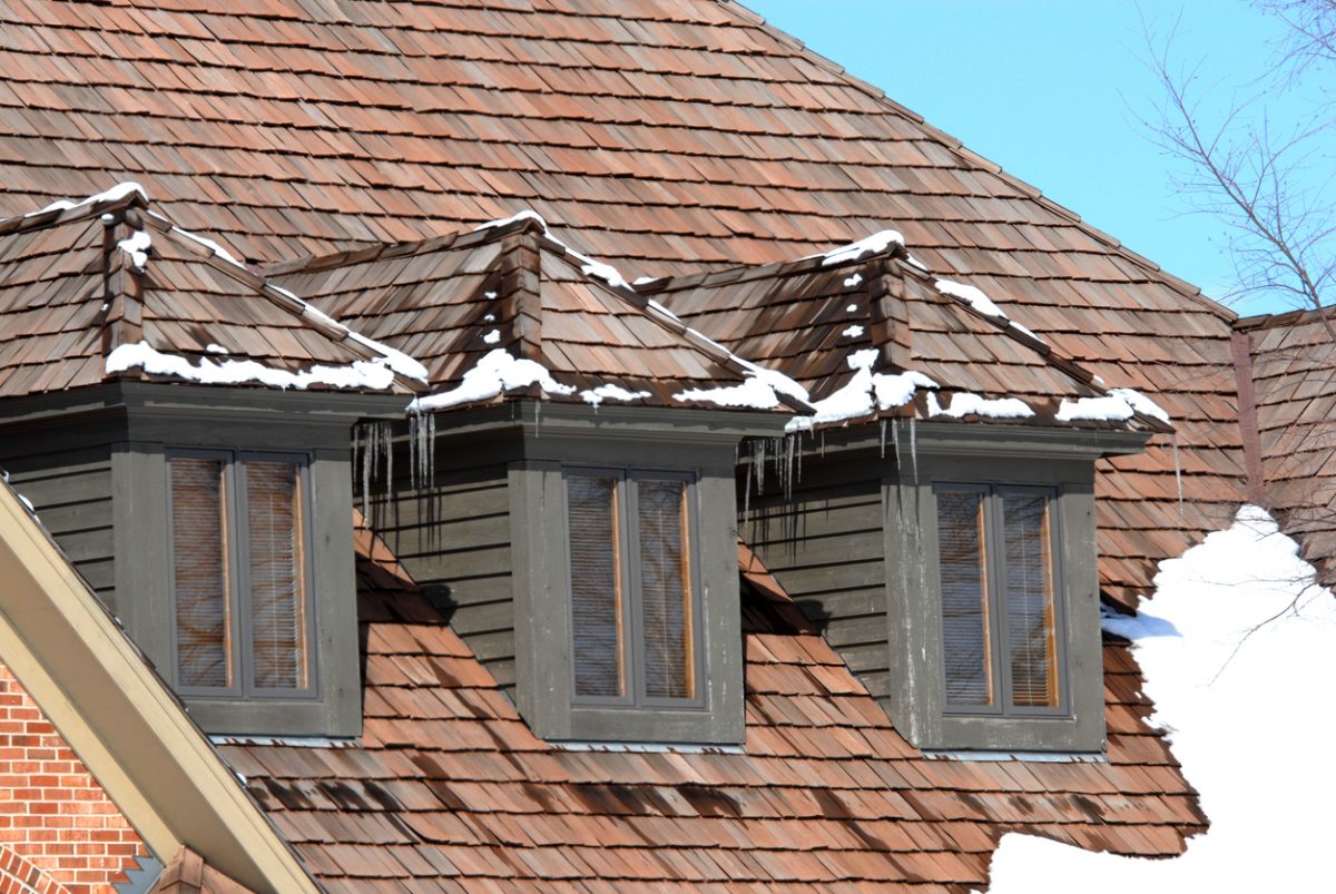 Triple Dormer and Cedar Shingles