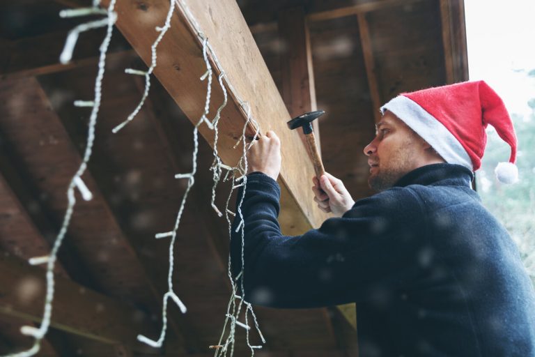 Tips For Safely Hanging Your Christmas Lights LANDMARK EXTERIORS