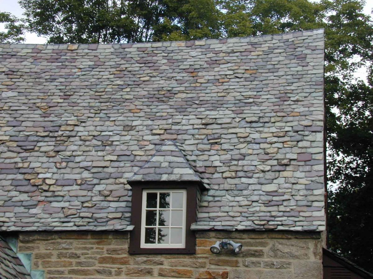 Slate roof