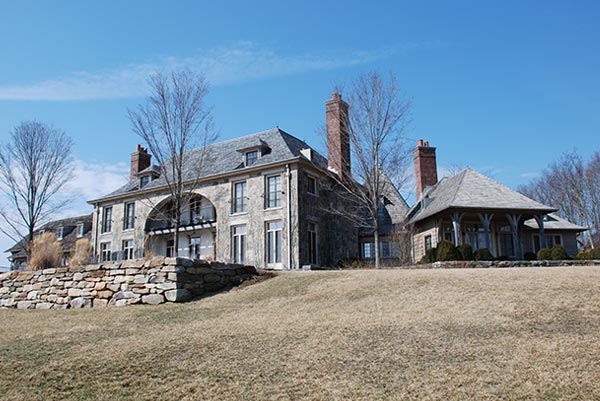 Side View of Mansion